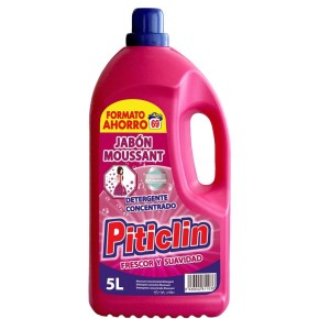 Detergente PITICLIN Jabon Moussant 69 Dosis 5L
