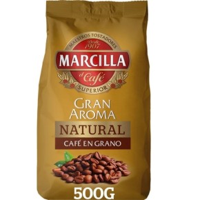 Cafe Grano Natural MARCILLA 500GR | Cash Borosa