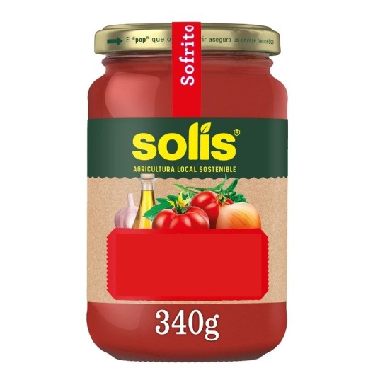 Tomate Frito SOLIS  Tarro 340 GR 1€ | Cash Borosa