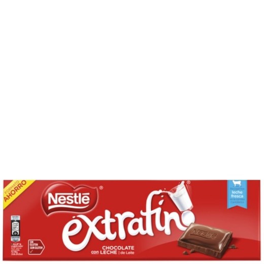 Chocolate NESTLE Extrafino Leche 270 GR | Cash Borosa