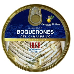 Boquerones Aceite Tarrina 100 GR IBER | Cash Borosa