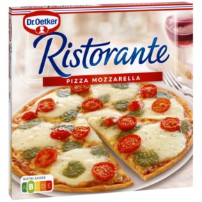 Pizza DR. OETKER Mozzarella y Tomate 355 GR