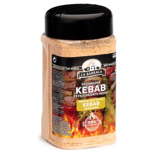 Sazonador Kebab Estilo Oriente Medio BARRACA Tarro Mini185GR | Cash Borosa