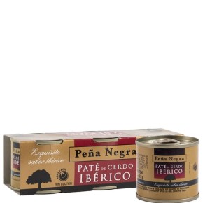 Pate Iberico ARGAL Peña Negra Pack 3 UND x 80