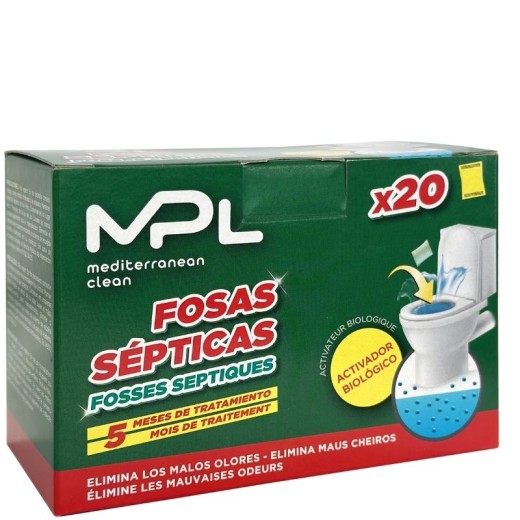 Limpiador Fosas Septicas MPL 20 Und | Cash Borosa