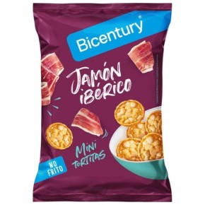 Tortitas Mini BICENTURY Jamon Iberico 70Gr.