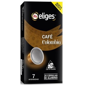 Capsulas Cafe Aluminio IFA  Nespresso Brasil 20U | Cash Borosa