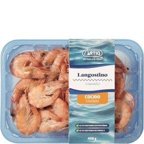 Langostino Cocido 22/27 ARTIQ  450 GR