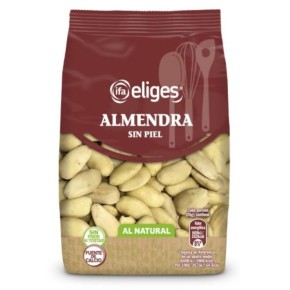 Almendra Cruda Piel IFA Bolsa 125 Gr Gama Natural