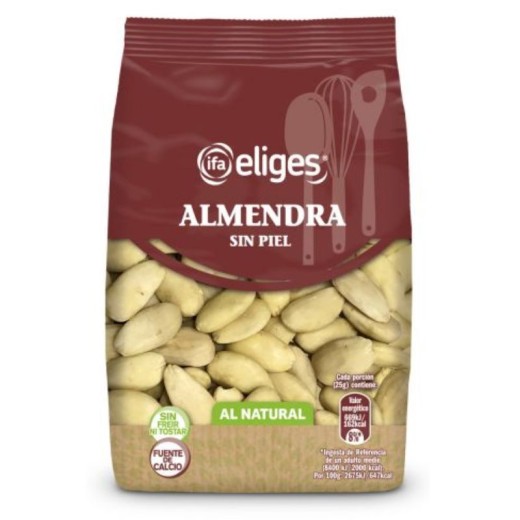 Almendra Cruda Piel IFA Bolsa 125 Gr Gama Natural | Cash Borosa