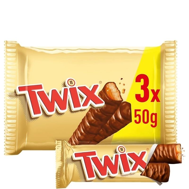 Snack TWIX Pack x 3 150Gr | Cash Borosa