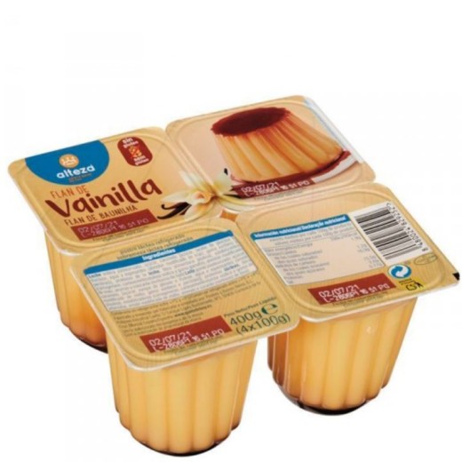 Flan de Vainilla ALTEZA 4100 | Cash Borosa