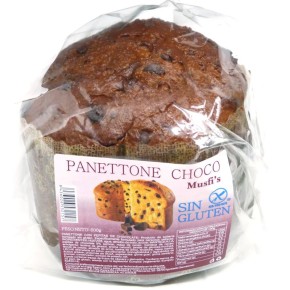 Panettone Choco Sin Gluten 600 Gr