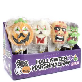 Piruletas Calabaza Marshmallowpops Halloween 30 GR | Cash Borosa