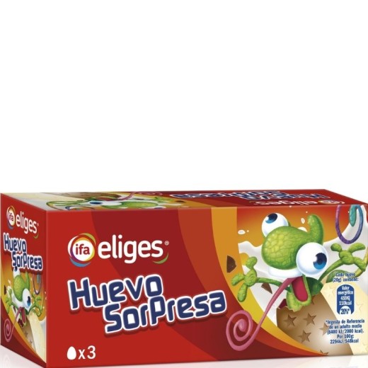 Huevo Sorpresa Chocolate IFA Tripack | Cash Borosa