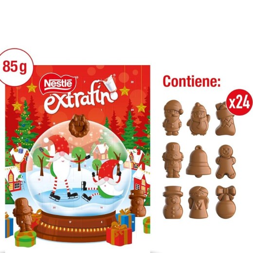 Calendario Adviento NESTLE Extrafino 187Gr | Cash Borosa