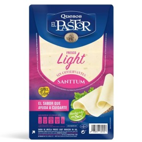 Queso Lonchas Mezcla Light Reducido Sal EL PASTOR 70 GR | Cash Borosa