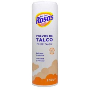 Polvos de Talco 2 ROSAS 200 GR