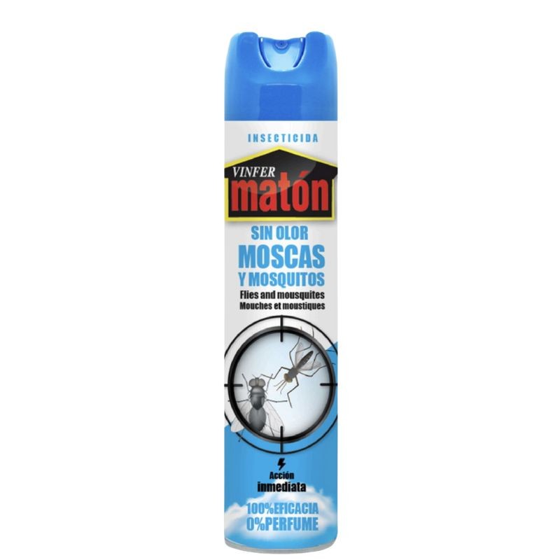 Insecticida Spray Voladores MATON Sin Olor  600ML | Cash Borosa