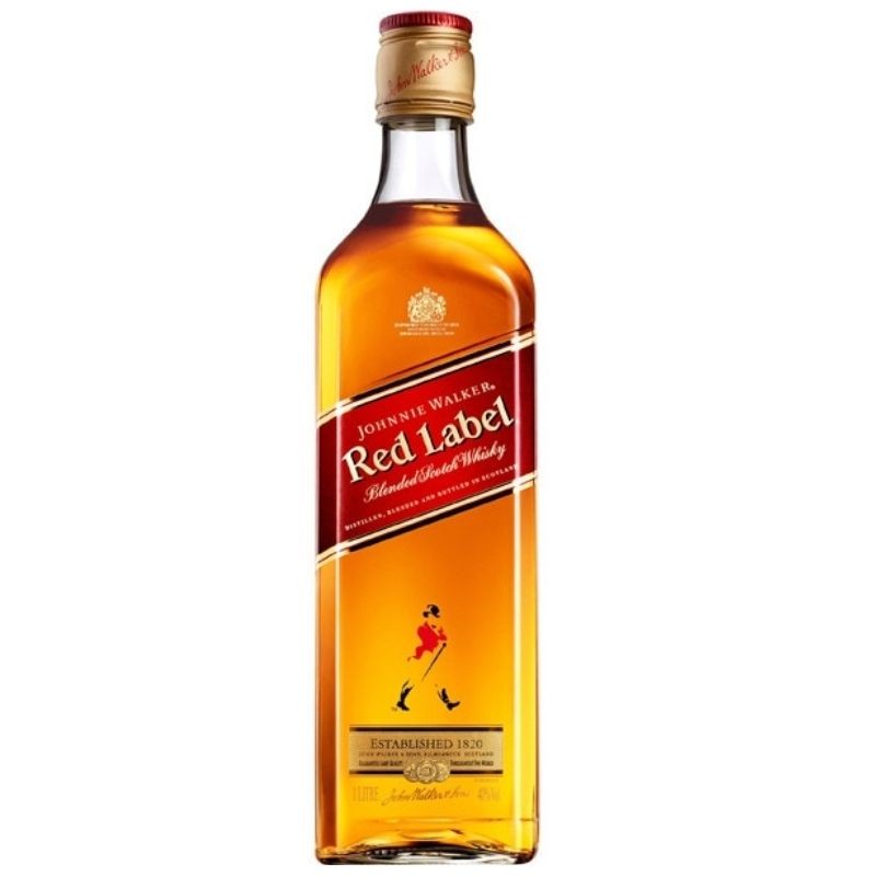 Whisky JOHNNIE WALKER Etiqueta Roja 1L | Cash Borosa